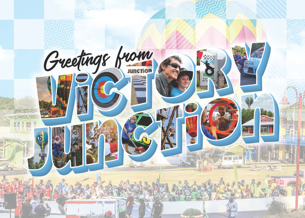 "Greetings from Victory Junction" Postcard