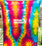 Tie-Dye Sweatshirt Blanket